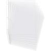 imageAmazon Basics Durable Clear Sheet Protectors for 3 Ring Binder 85 in x 11 in 3 holes 200 PackProtectors