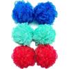 imageAmazon Basics Exfoliating Bath and Shower Loofah Multicolor Pack of 6