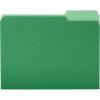 imageAmazon Basics Manila File Folders Letter Size 12 Tab in Left and Right Positions 85 x 11 36PackBright Green
