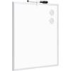 imageAmazon Basics Small Dry Erase Whiteboard Magnetic with Marker and Magnets Lightweight 85 x 11 PlasticAluminum Frame11W x 14H