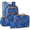imageAmazon Basics school set with backpack and pencil cases and insulated lunchFUN PRINT