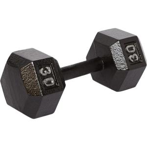 imageAmazon Basics Cast Iron Hex Dumbbell Weight30 Pounds