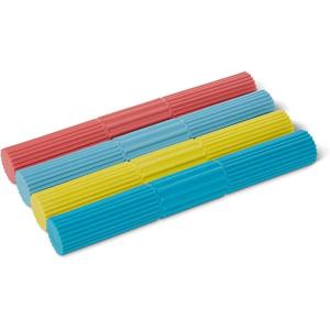 imageAmazon Basics Flexible Resistance Bar Wrist and Forearm Strengthening Exercise Bars for Physical Therapy Training Set of 4