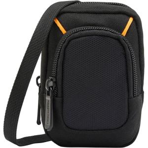 imageAmazon Basics Large Point and Shoot Padded Camera Case with Adjustable Shoulder Strap Belt Loop Interior Dimension 52 x 32 x 1 inches BlackMedium