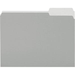 imageAmazon Basics Manila File Folders Letter Size 12 Tab in Left and Right Positions 85 x 11 36PackGray