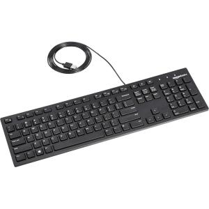 imageAmazon Basics Matte Black Wired Keyboard US QWERTY Layout 10 Pack one Carton