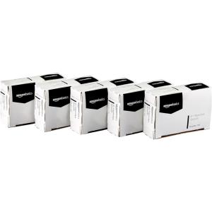 imageAmazon Basics No 1 Paper Clips Nonskid 1000 Count 10 Pack of 100 SilverNo 1 Pack of 12