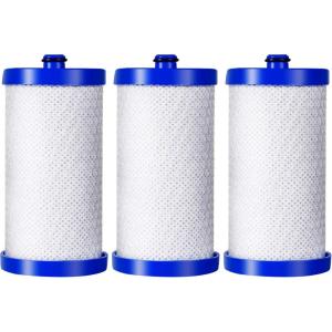 imageAmazon Basics Replacement Frigidaire WF1CB Refrigerator Water Filter 3Pack