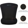 imageAmazon Basics Irregular Ergonomic Gel Computer Mouse Pad with Wrist Support for Pain Relief NonSlip 101L x 81W inches Black