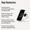 imageAmazon Basics MagSafe Compatible 25W Fast Charging Qi22 Certified 3in1 Wireless Charging Station Foldable Stand for iPhone 171615141312 Apple Watch AirPods with 45W Adapter BlackWhite